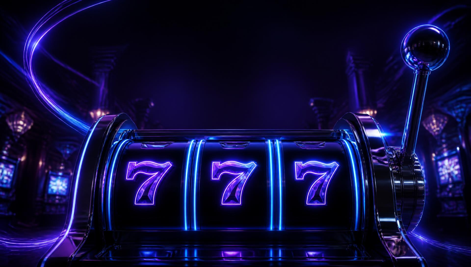 TweedBet Casino met lichtgevende 777 rollen